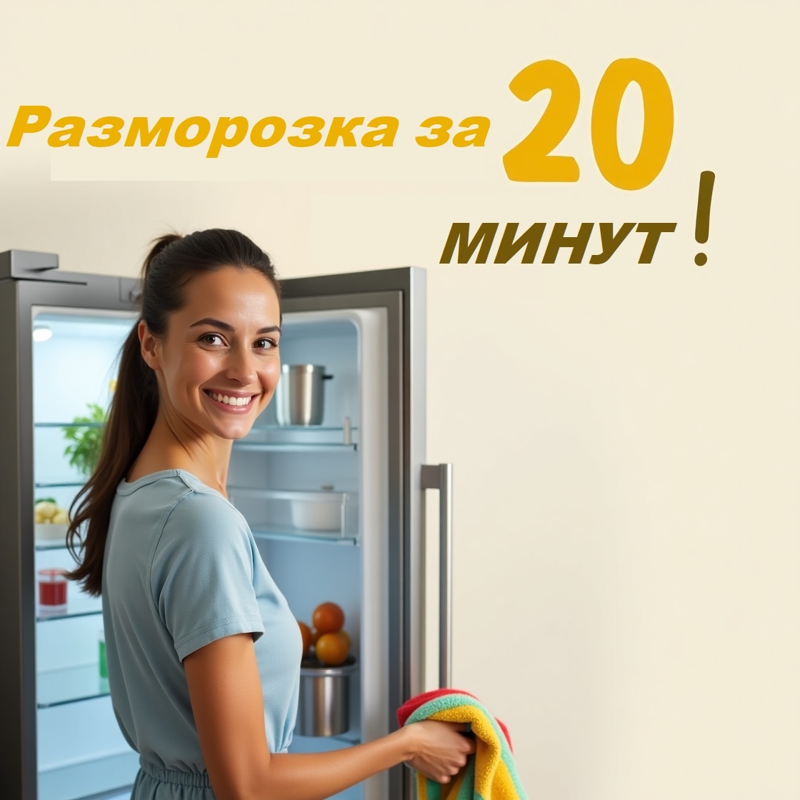 Разморозка за 20 минут!