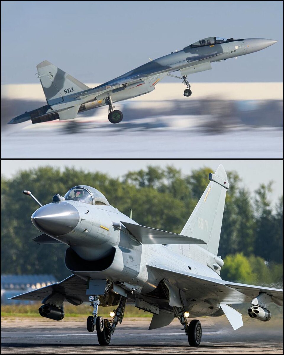 Крутой поворот? - Индонезия может ввернуться  к сделке по российским Су-35 и закупить китайские J-10. Фото: ОАК и ВВС КНР