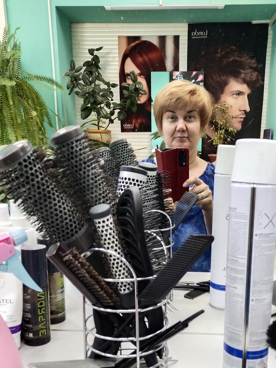 Не, ну всё-таки немножко рыжая!!!