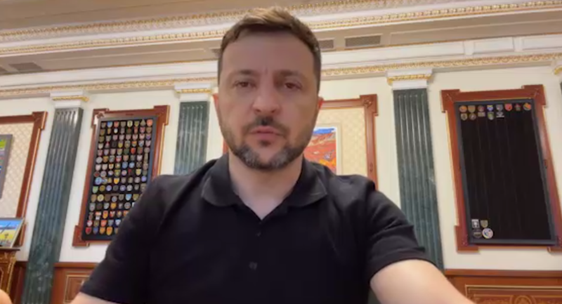    Скриншот: Telegram/Zelenskiy/Official