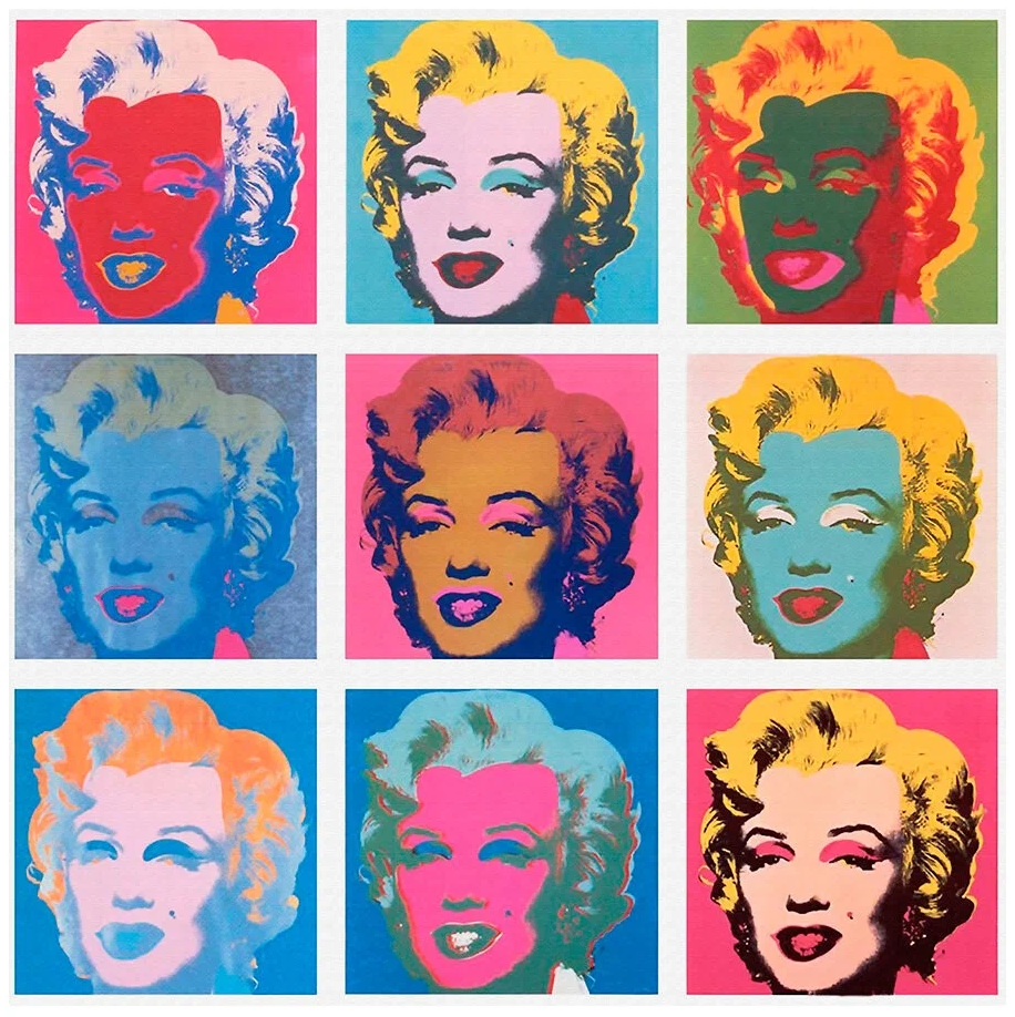 Энди Уорхол - Диптих Мэрилин