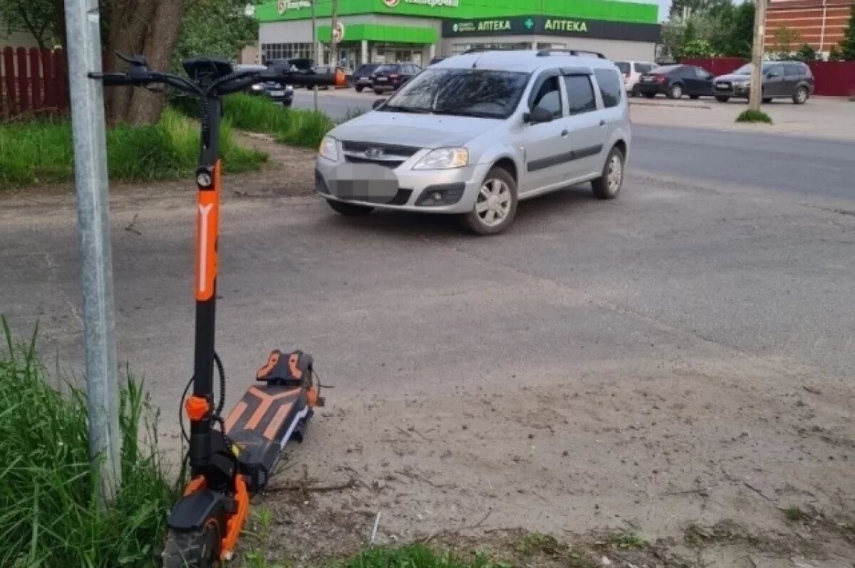   В Твери подросток на электросамокате попал под колёса автомобиля