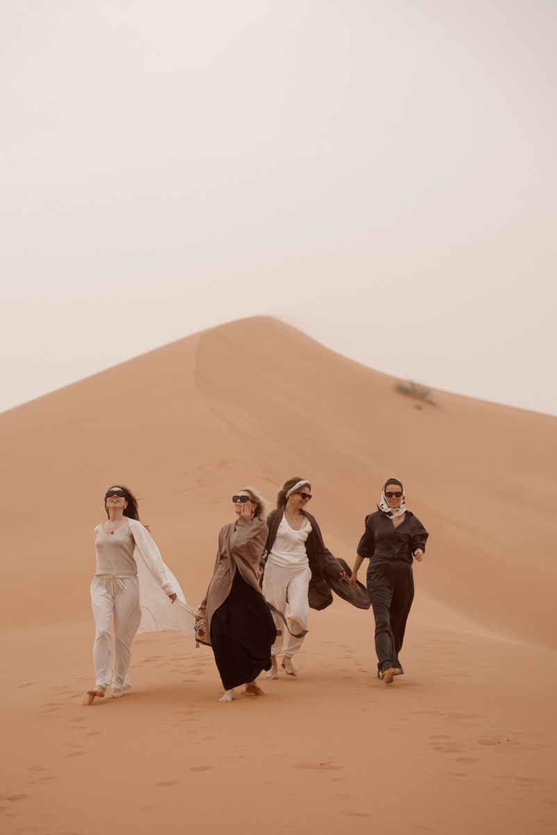 Песчаные дюны Сахары