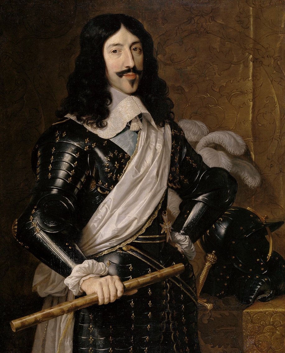 Людовик 13, портрет работы Филиппа де Шампенья