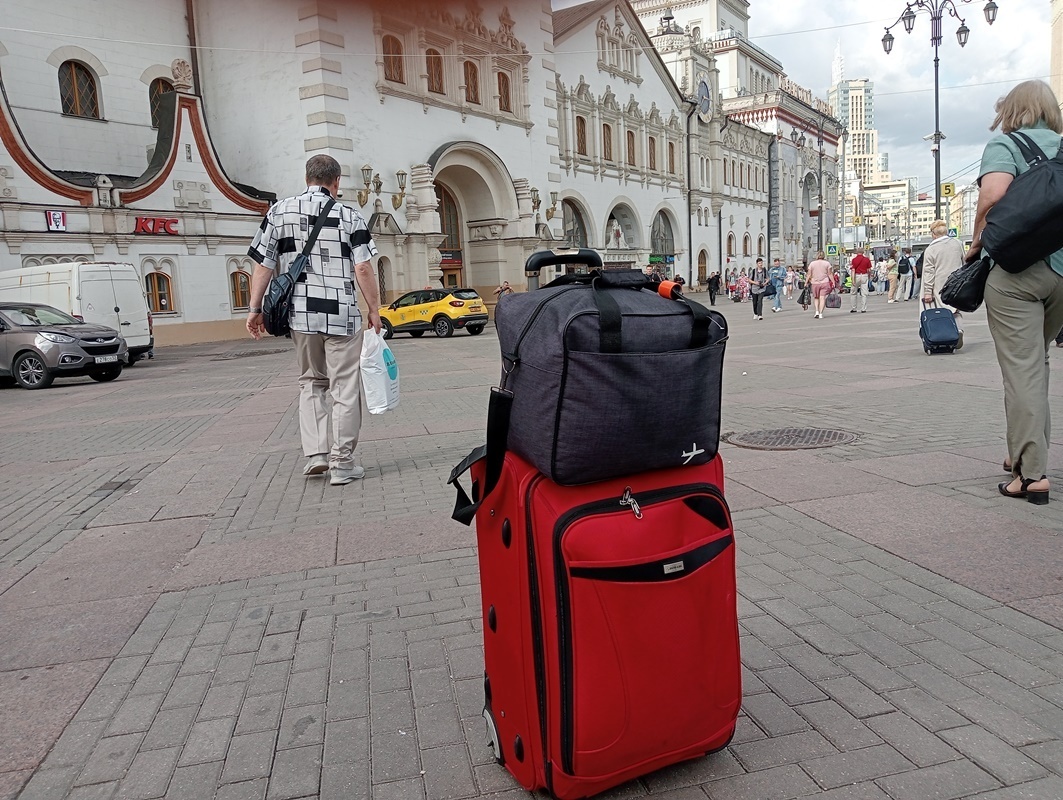 В прошлом году - по дороге в Абхазию. Фото автора