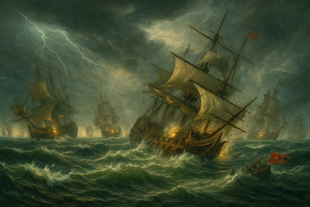 История не прощает самонадеянности. Особенно на море.