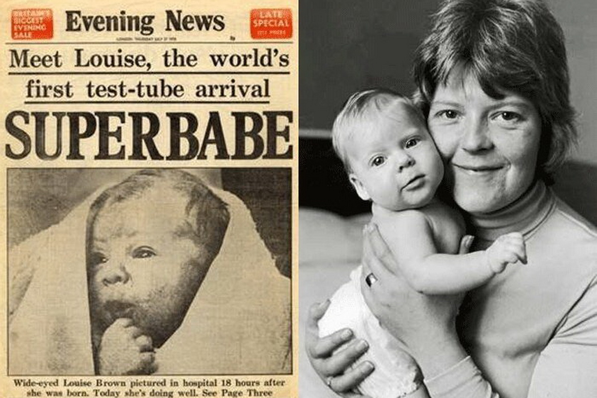 Рождение Луизы в 1978 году стало сенсацией. 