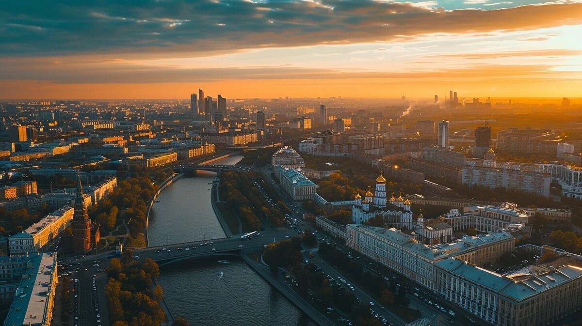 За 40 минут были сбиты десять БПЛА, летевших к Москве. Источник: изображение Midjourney