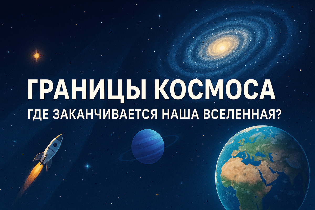 🚀 Границы космоса: где заканчивается наша Вселенная и что за ней?