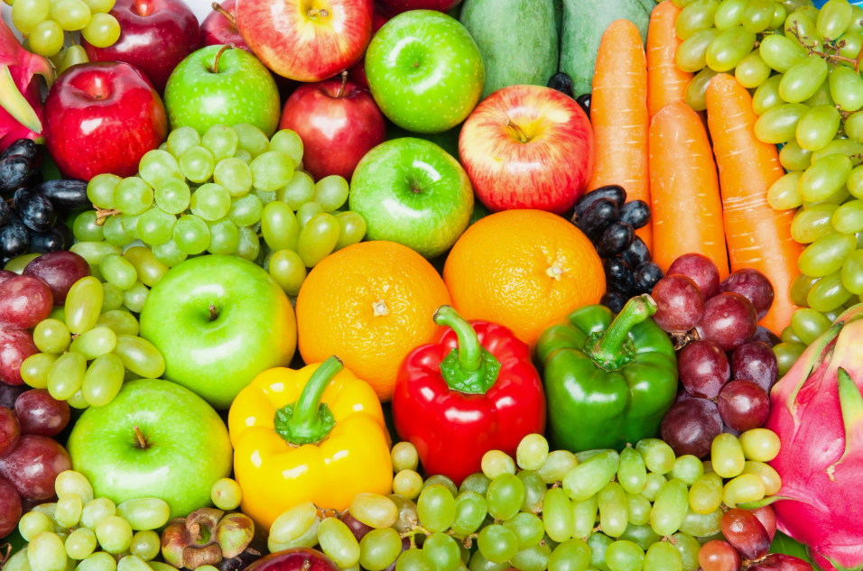 Фрукты и овощи. фото из открытого источника