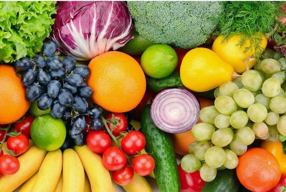 Фрукты и овощи. фото из открытого источника