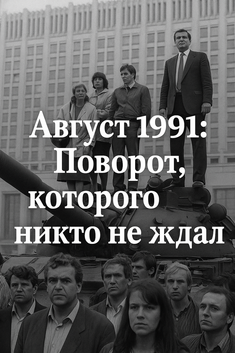 Изображение сгенерировано нейросетью и не является фотодокументом событий 1991 года