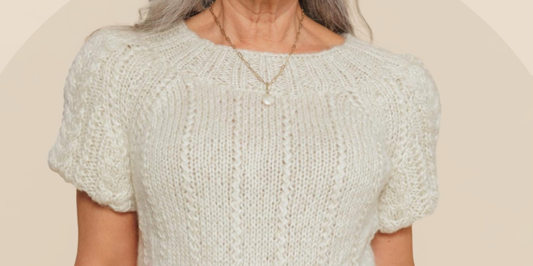 Немного о проблемах текущего проекта и 4 модели кофточек с коротким рукавом