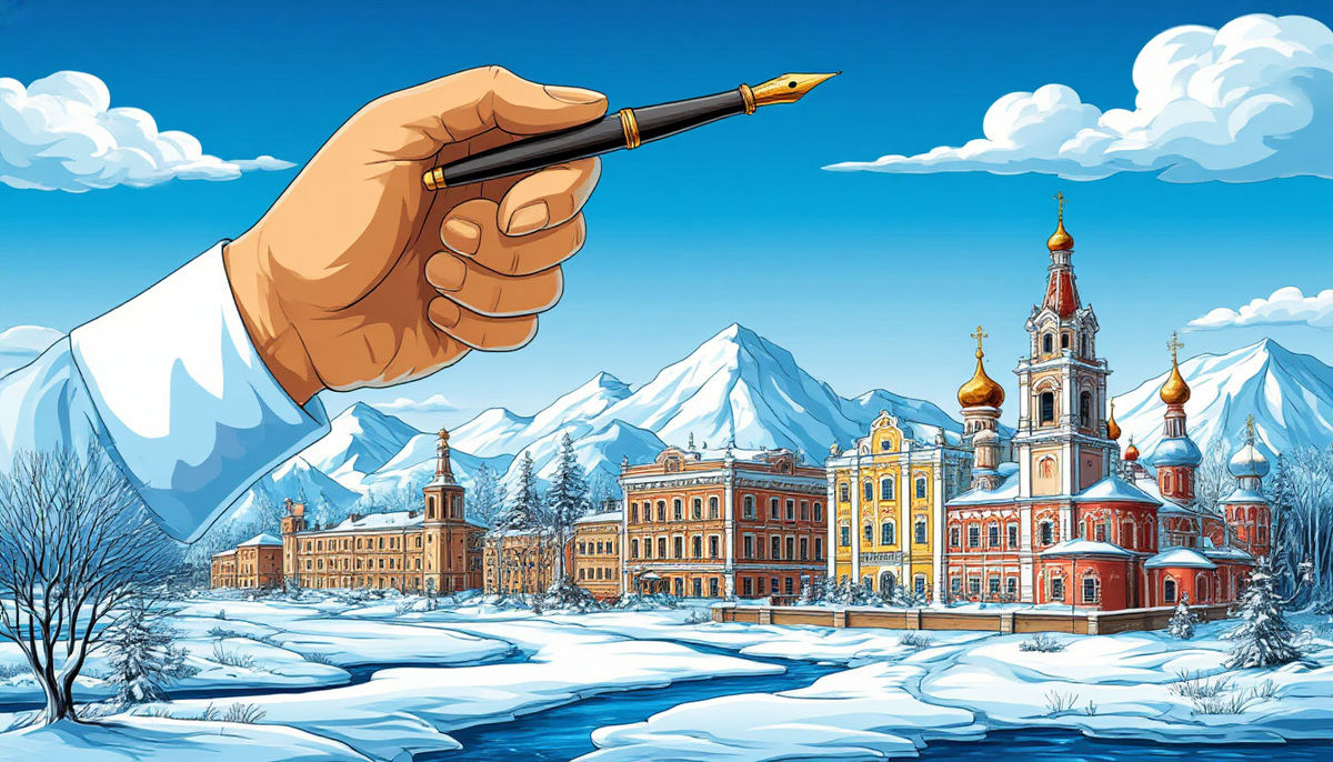 Перу покорность чистого листа. Изображение от ИИ Шедеврум