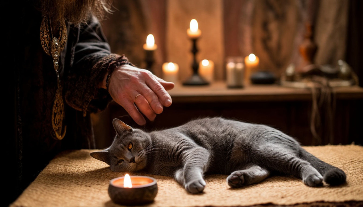 у экстрасенса