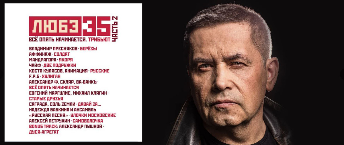 Трек-лист альбома.