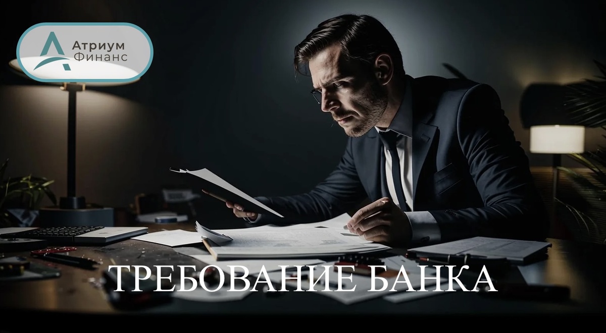 Банк требует досрочно оплатить ипотеку.