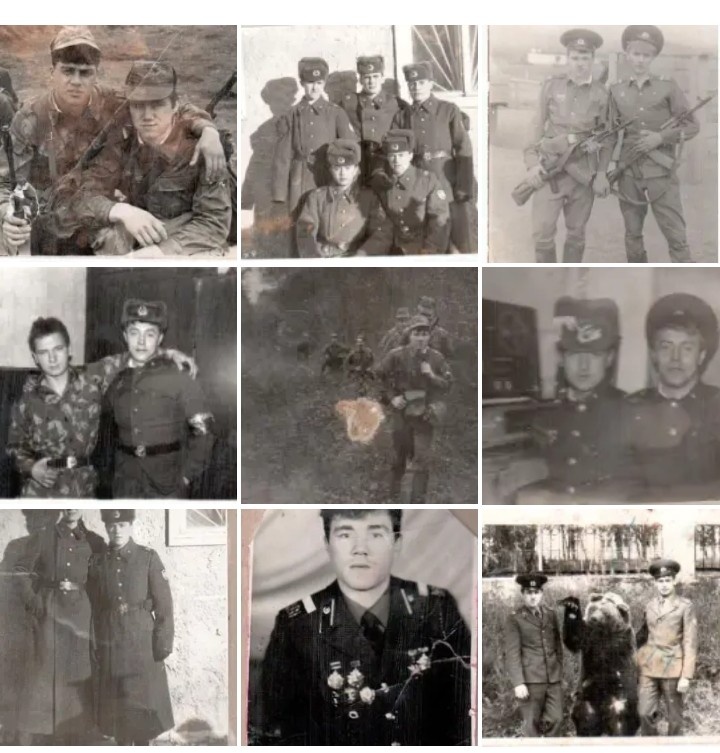 Армейские фотографии. 