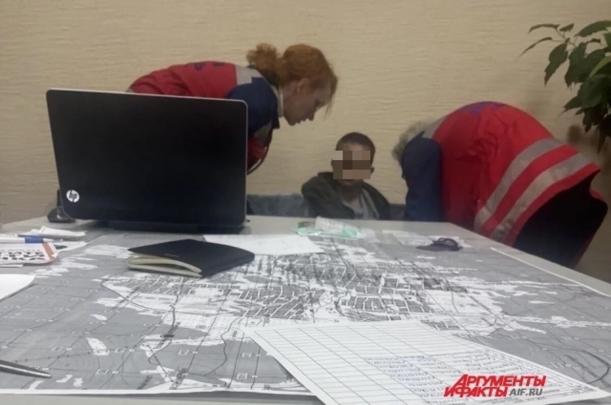    Опубликованы первые кадры после обнаружения пропавшего мальчика в Прикамье