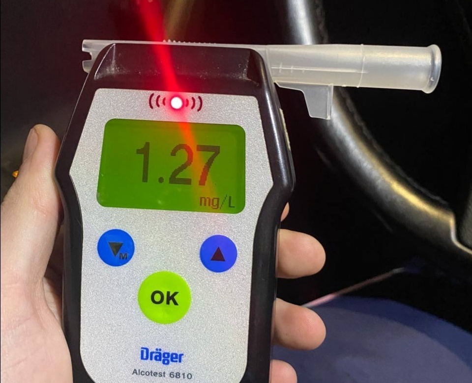    Алкотестер. Фото: ГИБДД Карелии