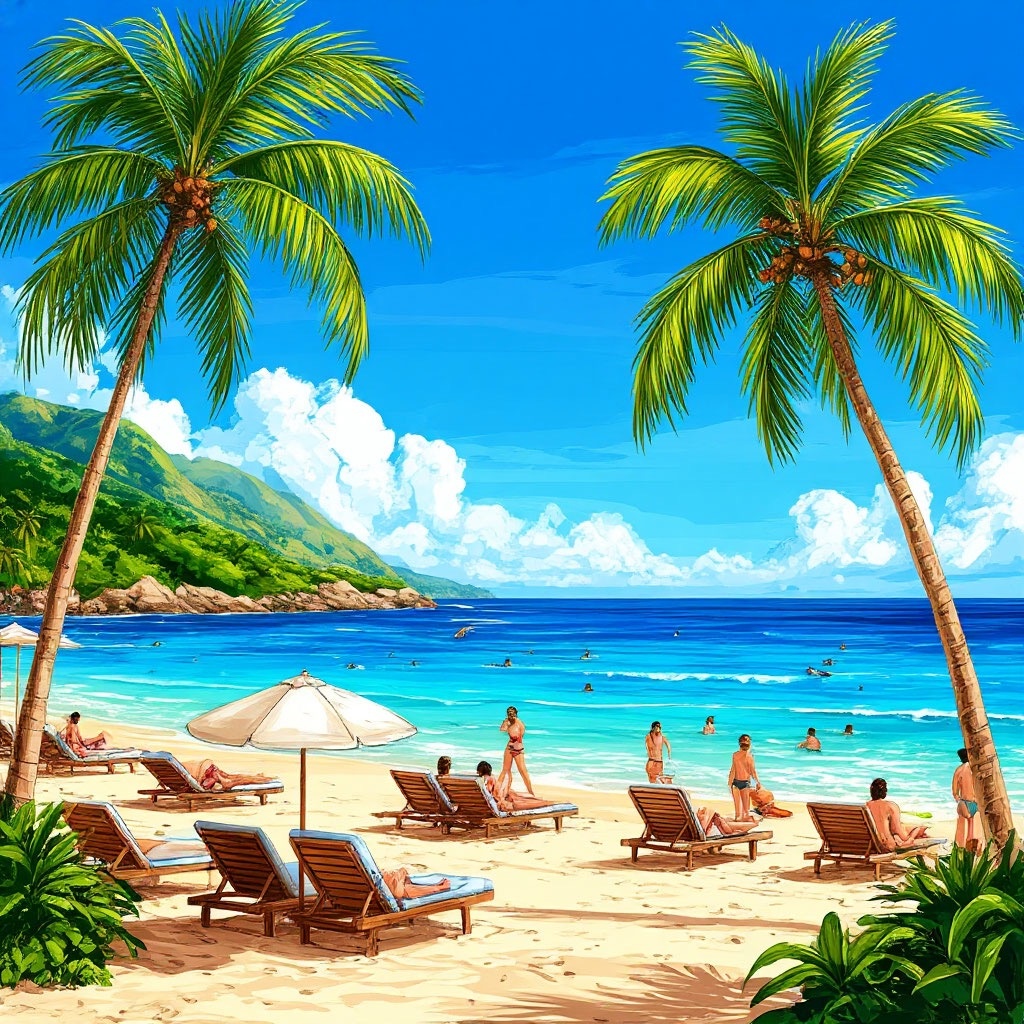 Море. Лето. Жара.