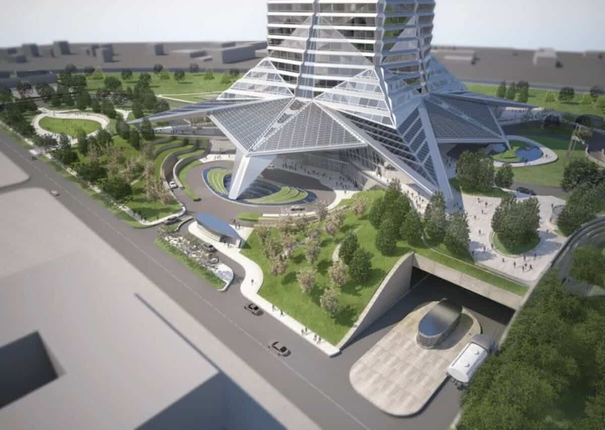    Рендер «Ахмат Тауэр» / © Горпроект