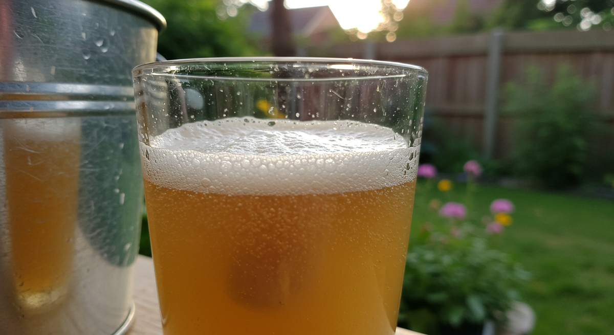 Раствор сухих дрожжей и сахара в теплой воде