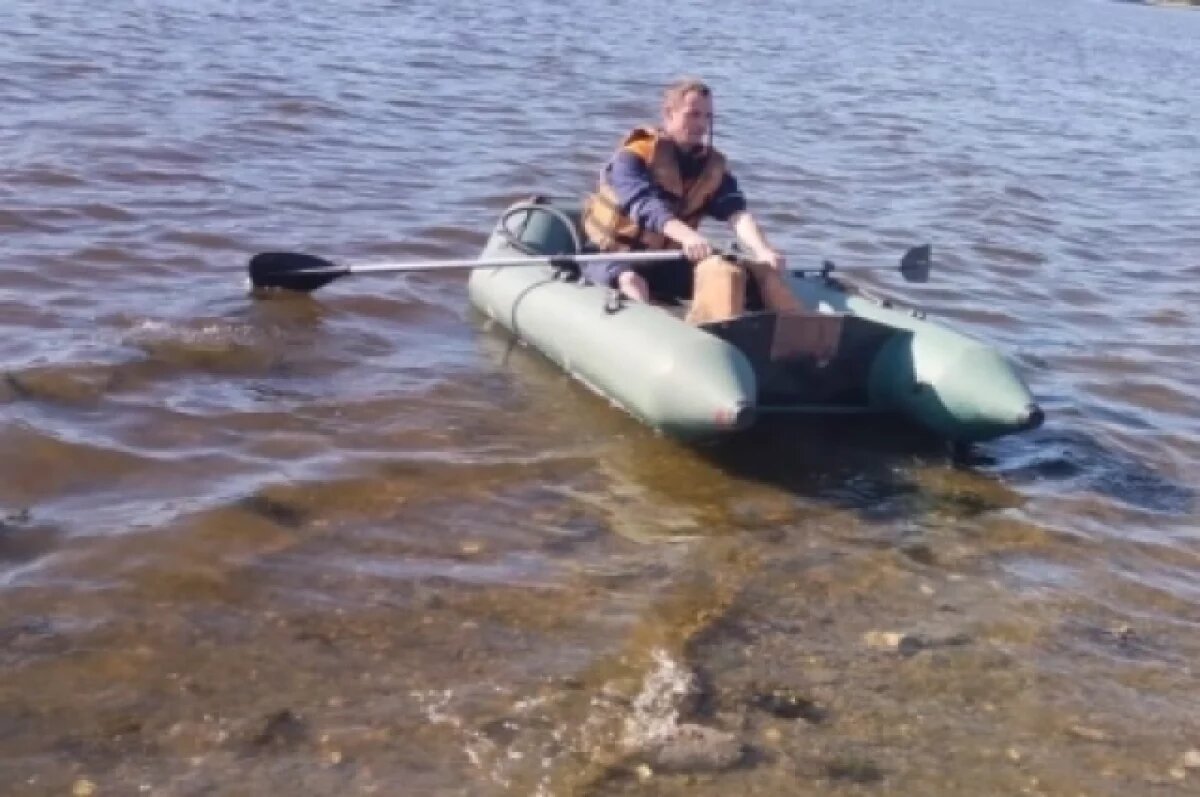    В Миассе спасатели эвакуировали подростка с острова в Поликарповском пруду