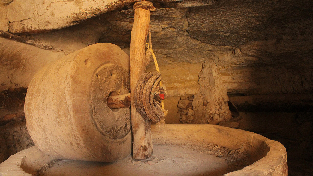     Фото: Wikipedia.org Маслобойня в Двирате — берберской деревне в юго-восточном Тунисе