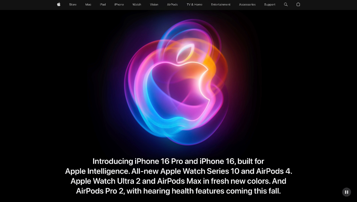Сайт Apple