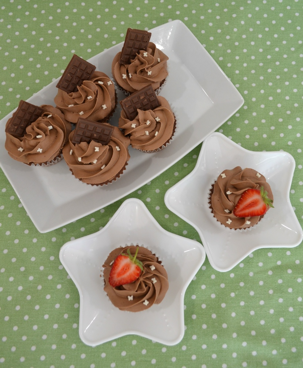 Шоколадные капкейки