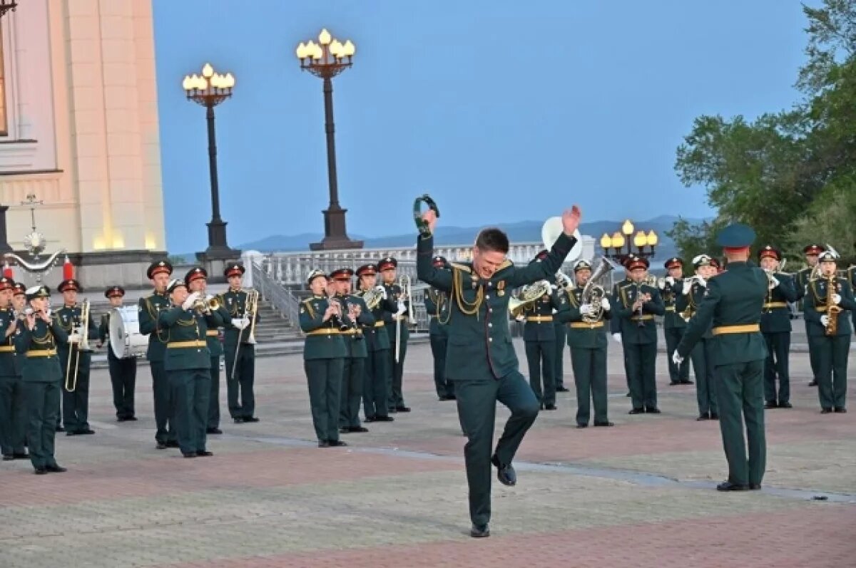    Центр Хабаровска перекроют 1 июня ради парада оркестров