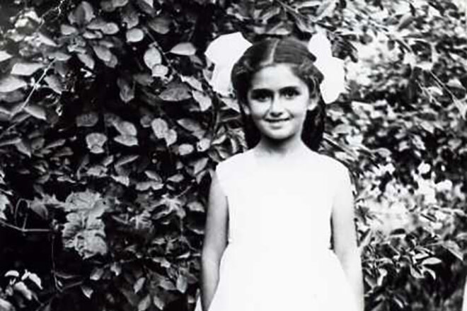 Лейла Алиева в детстве