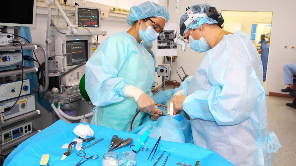    Огромную опухоль челюсти удалили няганские врачи пациентке из Донбасса