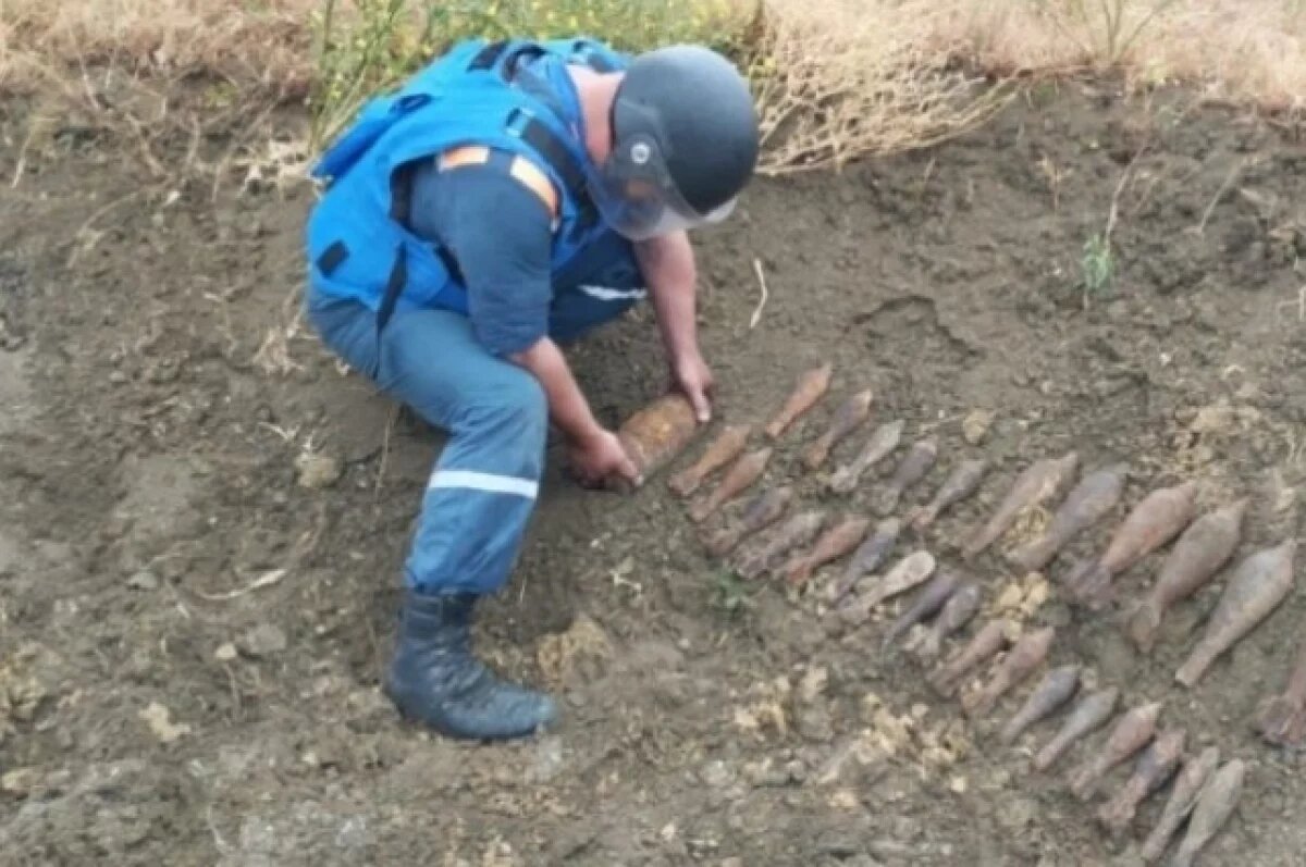    В Крыму обезвредили взрывоопасные предметы времен ВОВ
