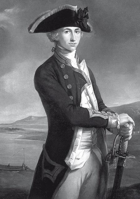 Джон Френсис Ригод. Капитан Горцио Нельсон. 1781. Национальный морской музей, Лондон