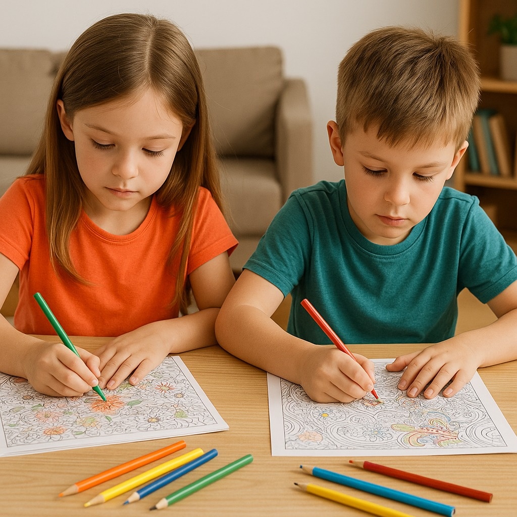 Польза раскрасок для детей и взрослых 