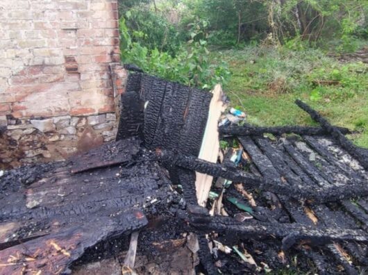    последствия пожара // фото: Telegram-канал МЧС Ростовской области