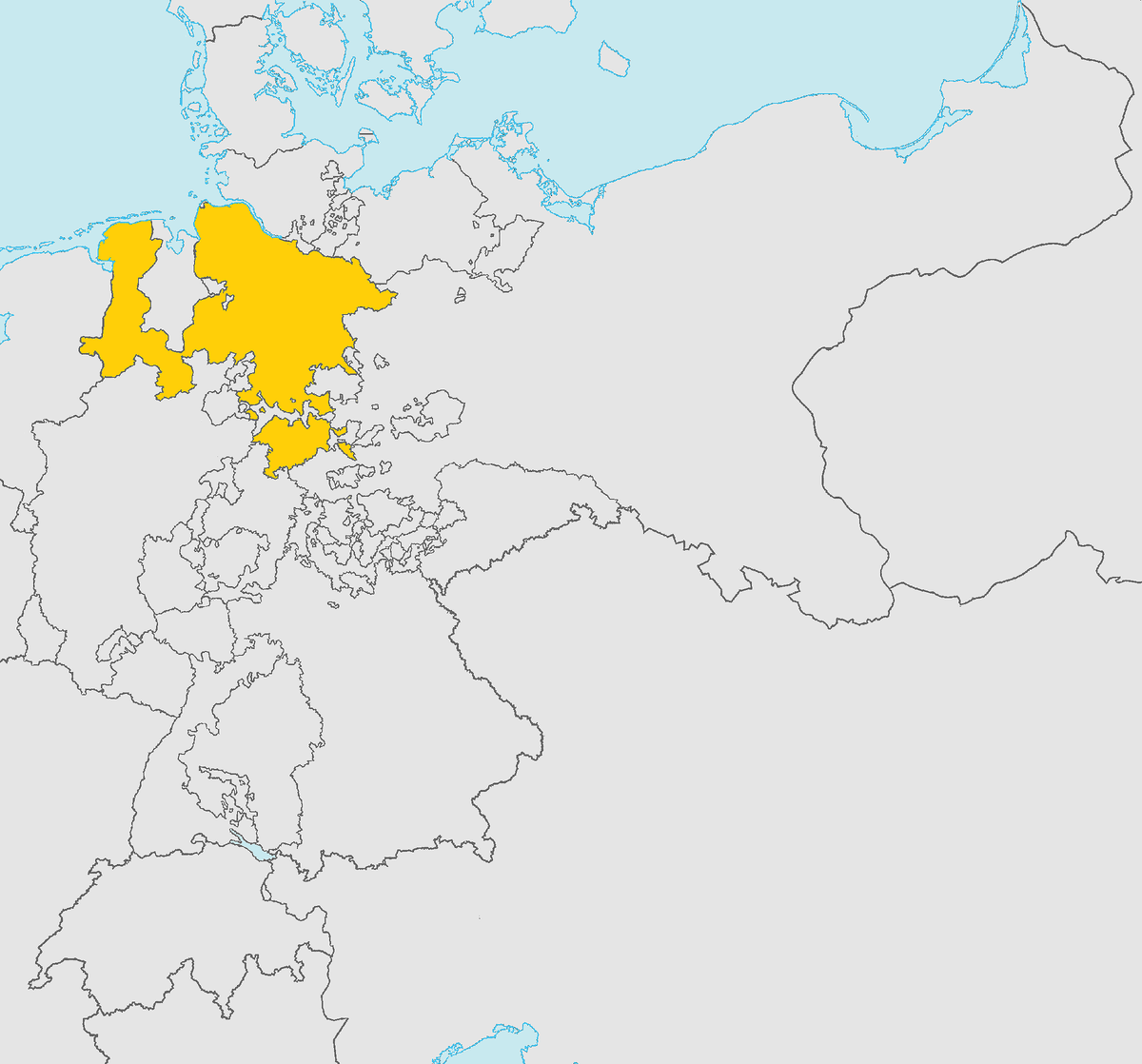 Ганноверское Королевство в 1866 году