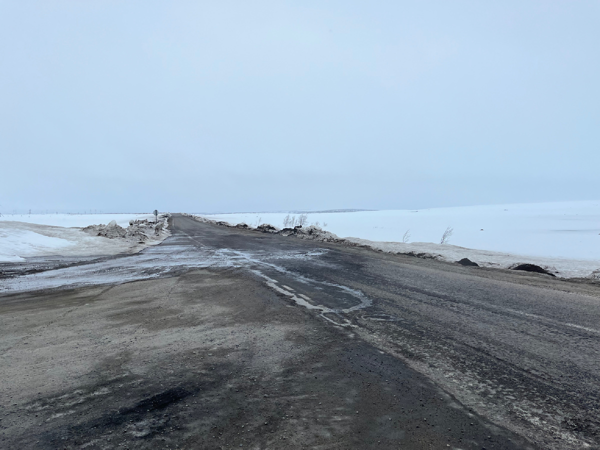 Дорога от Мурманска до Териберки