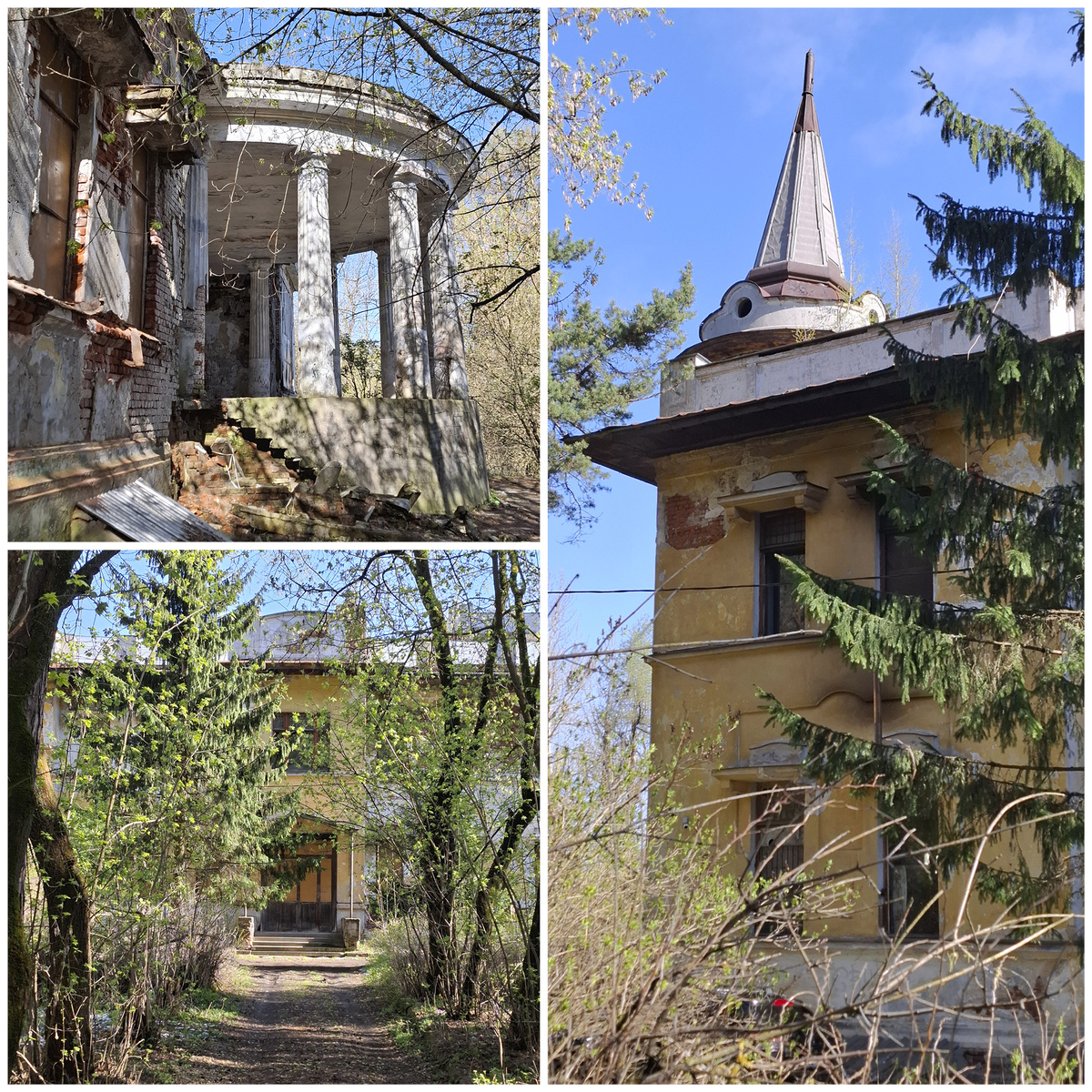 Завидная усадьба (в своё время). Фото автора.