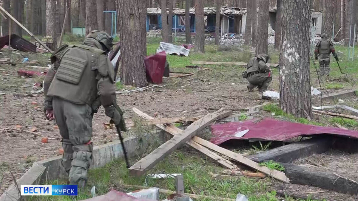     Российские саперы уничтожили 408 338 мин и взрывоопасных предметов в Курской области