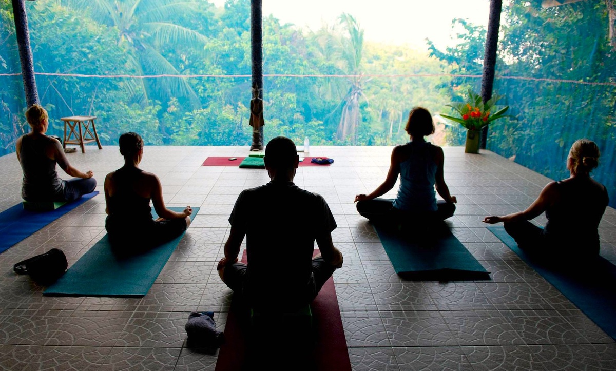 Медитация в тишине в единении с природой