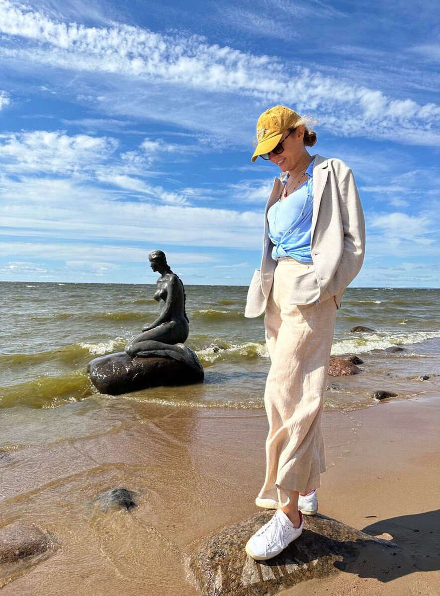 На фото ведущая прогноза погоды на канале "Россия 1" Татьяна Антонова