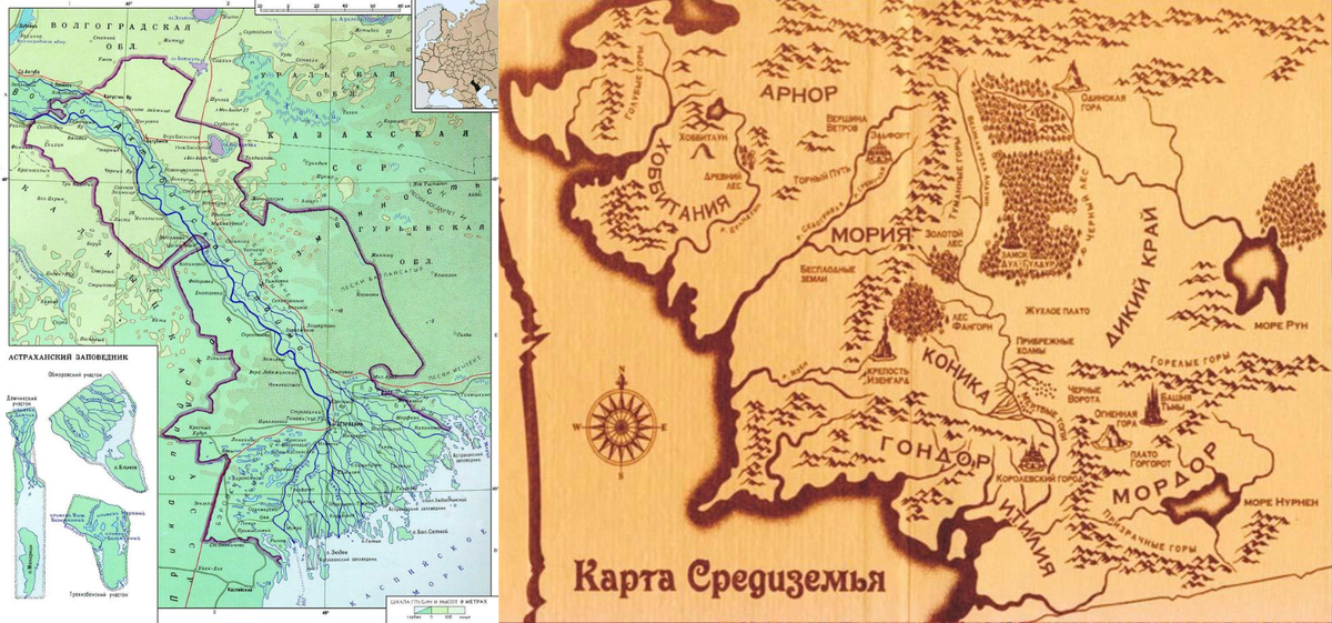 Коллаж карты с «Пинтерес» и изображения с author.today от Миши Симонова 