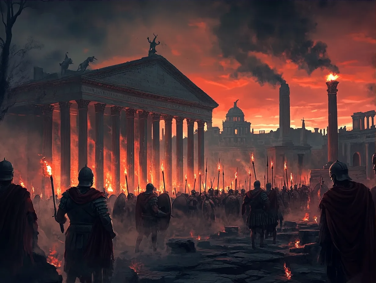 Когорты преторианцев заполонили улицы Вечного города. Едва ли горожане были в восторге.