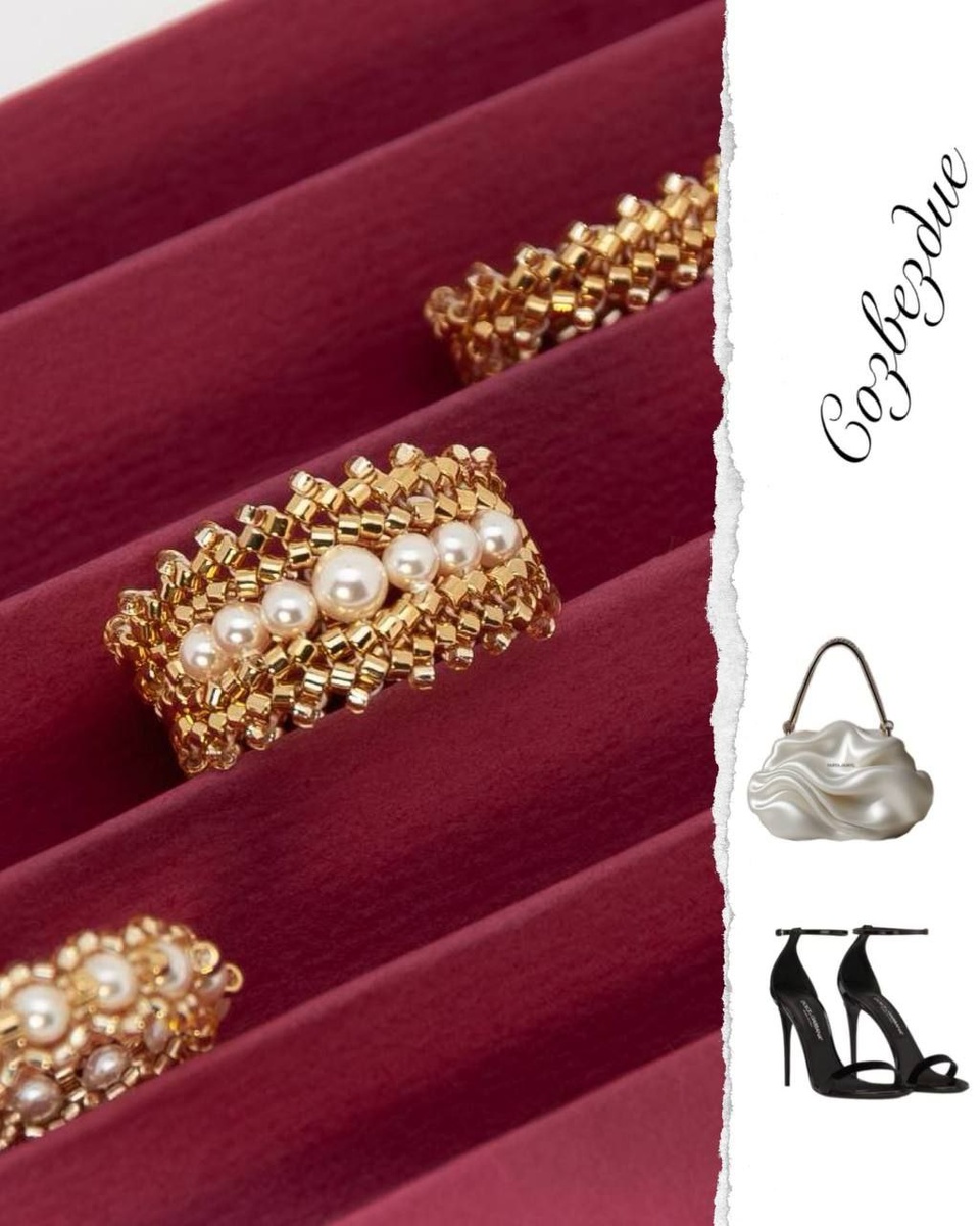 Кольца «Жемчужная линия» - про мягкую силу, уверенность без давления.