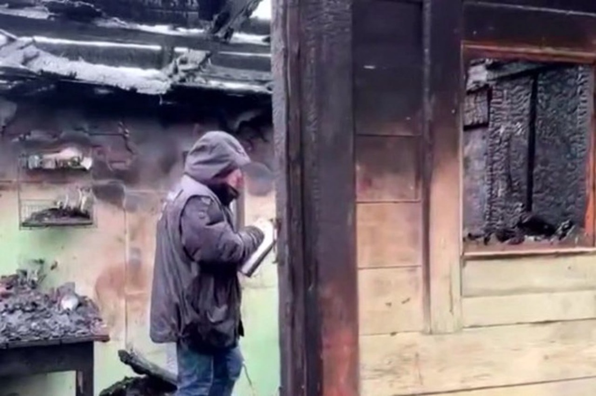 Работа следственнойгруппы на месте трагедии