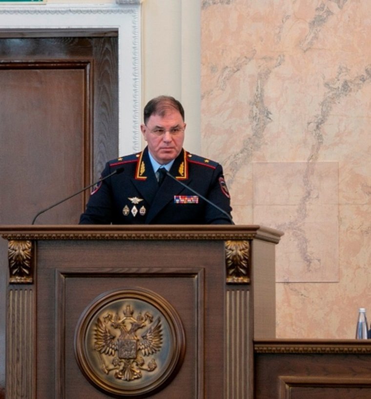 Воложинов работает в краснодарском главке с 2018 года. Фото: ГУ МВД России по Краснодарскому краю