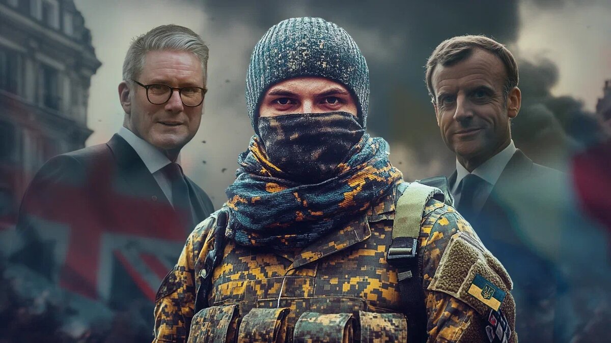    Европе не нужен мир - Европе хочется подбрасывать дрова в костёр украинского конфликта. Коллаж Царьграда